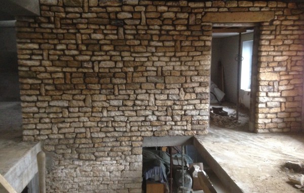 Construction mur sur Tryeux (54)